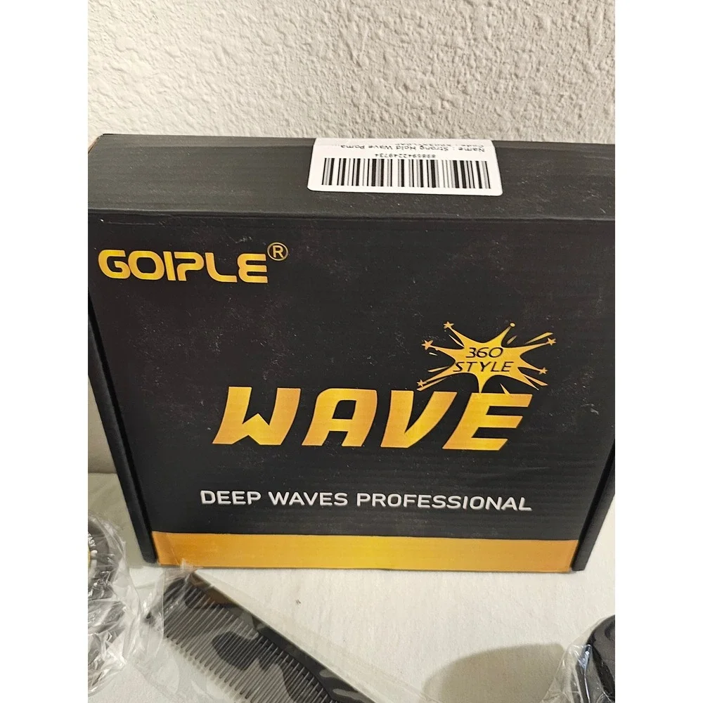 Goiple 360 Style Deep Waves Professional Pomade Set Durags Brush Mirror Kit Men